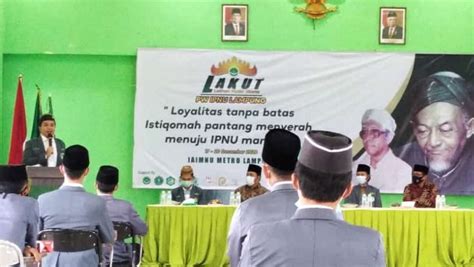 Kader IPNU Harus Jadi Motor Penggerak Militan Organisasi