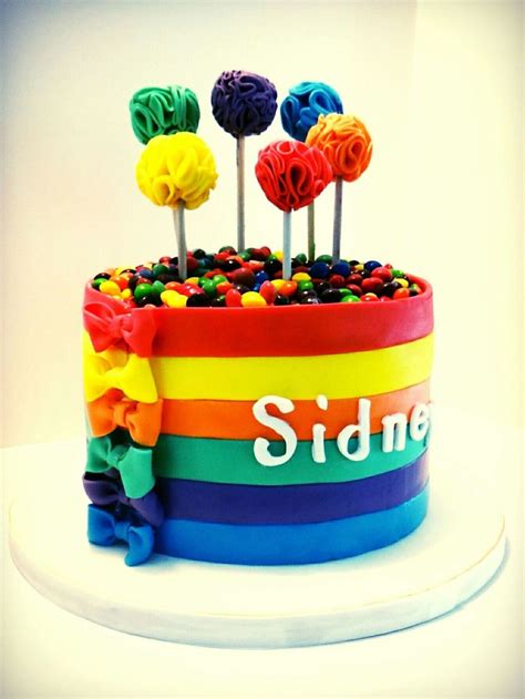 Skittles Cake - CakeCentral.com