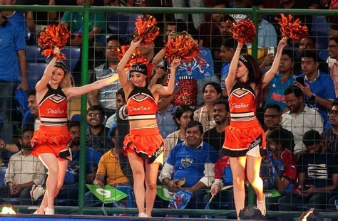 Ipl Match Between Delhi Capitals And Sunrisers Hyderabad At Arun Jaitley Stadium