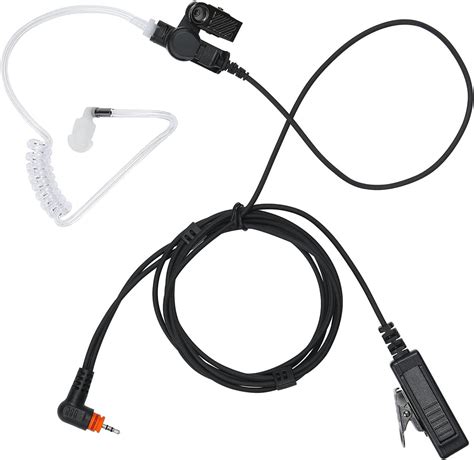 Yolipar Tlk 100 1 Pin 2 Wire Earpiece Compatible With Motorola Radio Sl300 Sl3500e