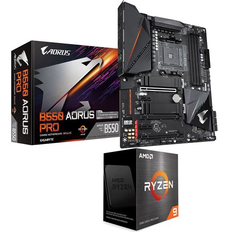 Kit Upgrade PC AMD Ryzen 9 5900X Gigabyte B550 AORUS PRO Achat Kit De