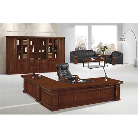 [Hot Item] Office Furniture Luxury Office Executive Wooden Table Yf ...