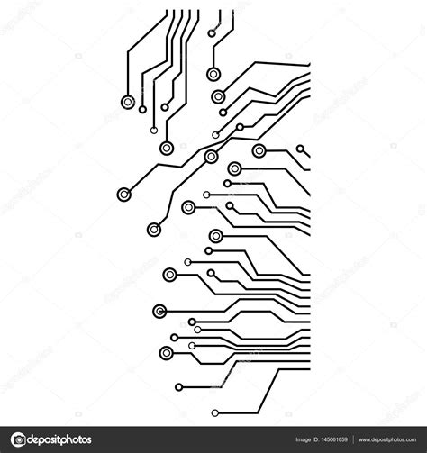 Símbolos De Circuito Eléctrico Ilustración Del Vector Ilustración De