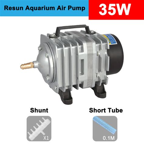 Resun 18W 35W 75W Aquarium Air Pump Electromagnetic Air Compressor