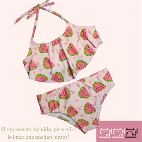 Moldería Bombacha bikini Trazados y Costuras