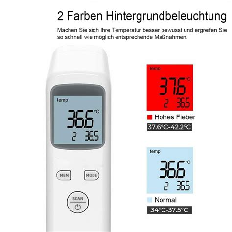 Infrarot Fieberthermometer kontaktlos für Kaufland de