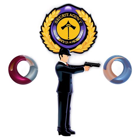 secret agent badge png uhu wallpaperscom