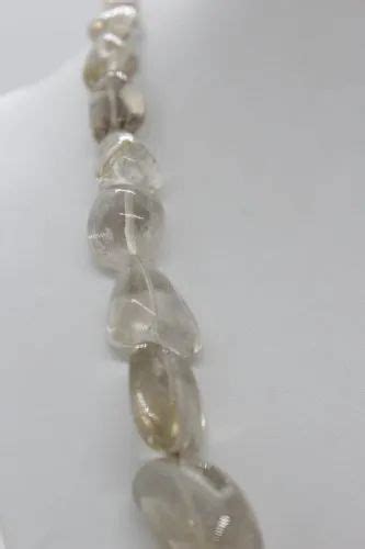 Natural Golden Rutilated Quartz Gemstone Smooth Tumble Shape Stone