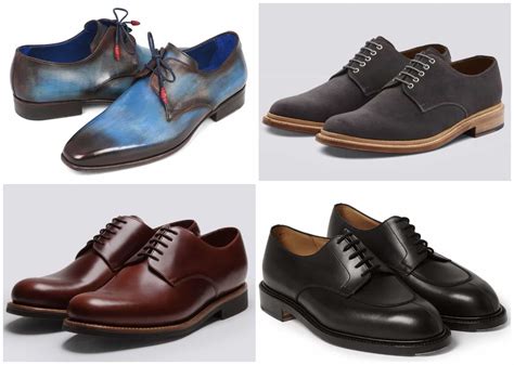 Derby Shoe Vs Oxford Vs Blucher Guide To Mens Shoes When And Where To