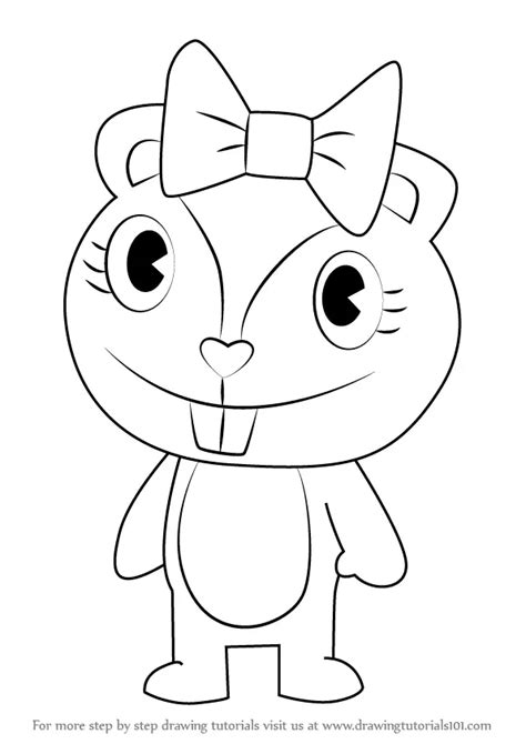 Giggles Happy Tree Friends Coloring Pages Coloring Pages