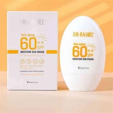 Dr Rashel Anti Aging Moisture Sun Cream SPF 60 60g BeautyMart NG