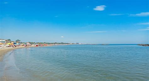 Spiaggia Libera Porto Garibaldi Comacchio Karte der Strände