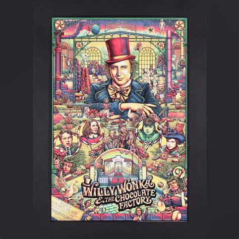 Lot Willy Wonka And The Chocolate Factory Dark Hall