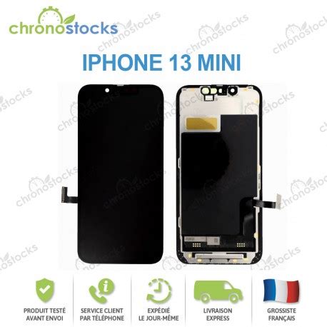 Ecran LCD Vitre Tactile Pour IPhone 13 Mini Noir IN CELL