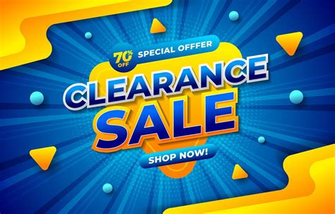 Clearance Sale Poster Background 8829294 Vector Art At Vecteezy