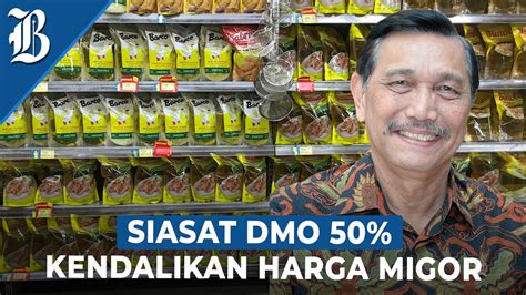 Kendalikan Harga Luhut Naikan Dmo Minyak Goreng Jadi Persen Youtube