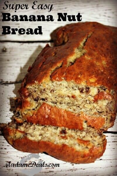 Easy Banana Nut Bread Recipe Real Advice Gal