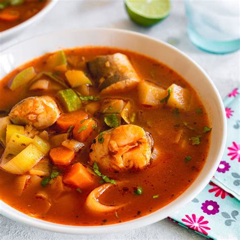 Caldo De Pescado Mexican Fish Soup