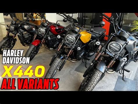 Harley Davidson X All Variants Detailed Comparison With All