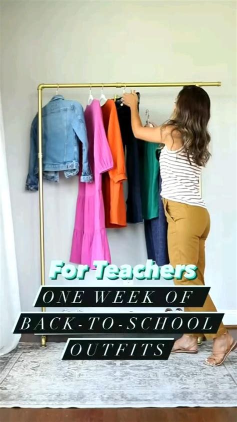 Teachers back to school outfits | Teacher outfit, Teacher outfits fall, Teacher style