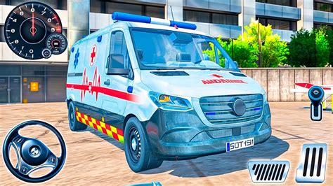 City Ambulance Drift Ambulance Driving Simulator Ambulance Car