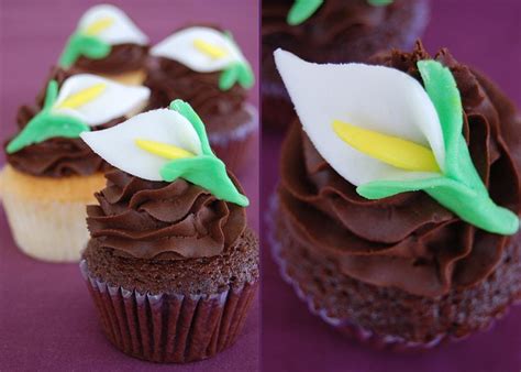 Calla Lily Cupcakes Flickr Photo Sharing