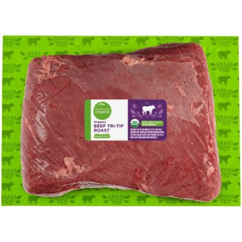 Simple Truth Organic™ 100 Grass Fed Beef Tri Tip Roast 22 Oz Qfc