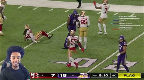 Flightreacts To San Francisco 49ers Vs Minnesota Vikings 2023 Week 7