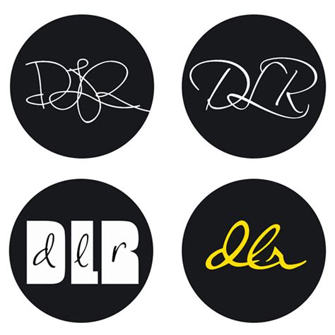 Creating the DLR Logo on Behance