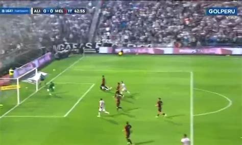 Alianza Lima vs Melgar Clarísima chance de gol por parte de Arley