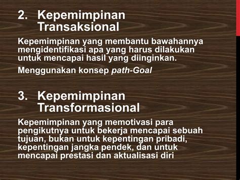 Kepemimpinan Leadership Ppt