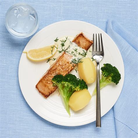 Stekt Lax Med Dill Och Citrons S Recept Ica Se