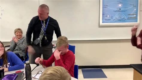 Watch Emotional Moment As Colorblind Student Sees Color For First Time