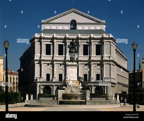 Teatro Real Construido Entre Y Neoclasicismo Espa Ol