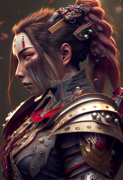 Samurai Women X Cyborg By Mjunior1988 On Deviantart