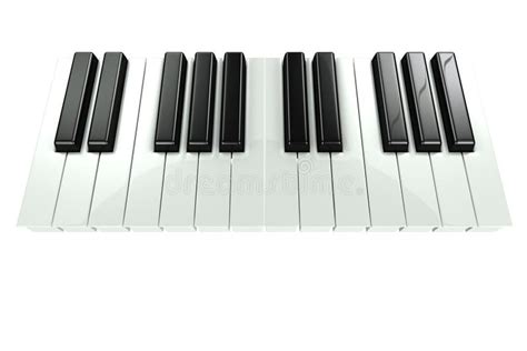 3d Piano Keyboard Stock Illustration Illustration Of Keyboard 46499868