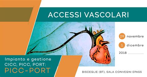 Accessi Vascolari Impianto E Gestione Cicc Picc Port Picc Port