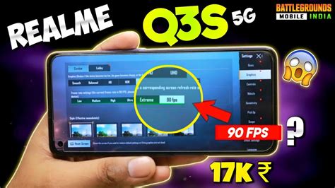 Realme Q3s 5g Bgmipubg Test With Gyrographicsheating And Fps