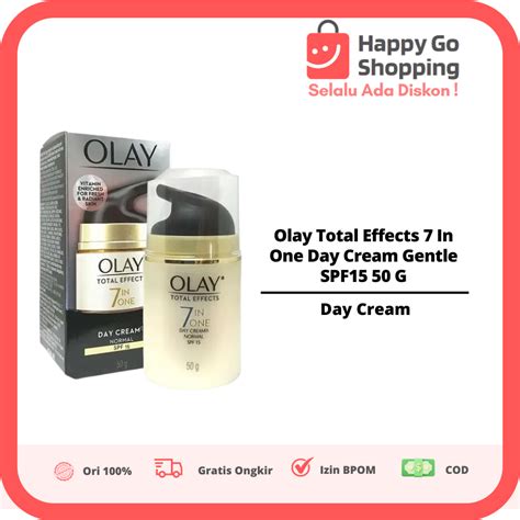 Jual Olay Total Effects 7 In One Day Cream Gentle Spf15 50 G Shopee Indonesia