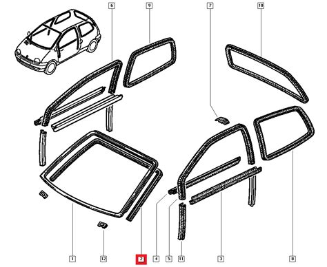 7700844402 Friso Parabrisas ALL4RENAULT