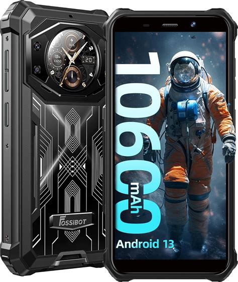 Amazon FOSSIBOT F101 Pro Rugged Smartphone 10600 MAh Battery