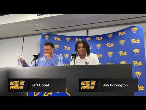 BREAKING Pitt S Freshman Star Bub Carrington Declares For NBA Draft