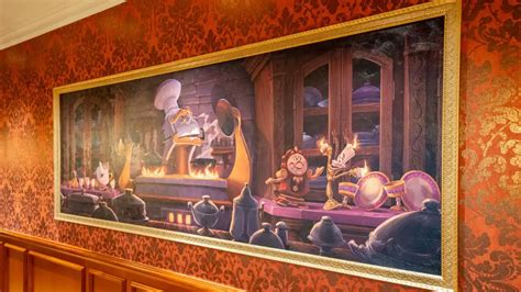 Disneyland Paris Shares Artwork For Royal Banquet At Disneyland Hotel