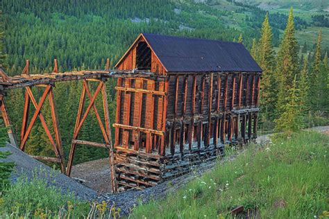 Eventide In Colorado S Mining Country With A Fascinating Tumultuous