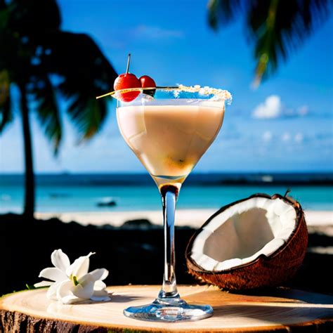 Coconut Delight Martini - AI Generated Cocktail Recipe