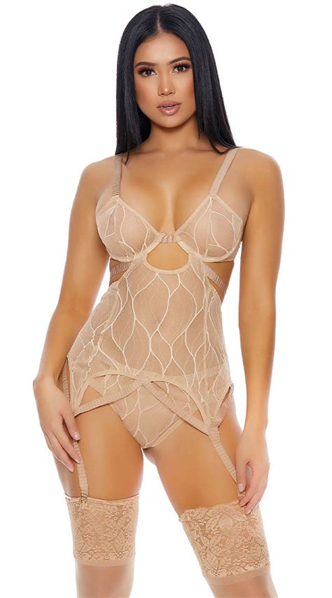 See Me Now Mesh Bustier Sex Saleslingerie Set Saleslingerie Best Sexy Lingerie Store Cheap