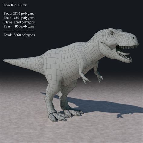 T-Rex 3D Model $159 - .unknown .fbx .obj .ma - Free3D