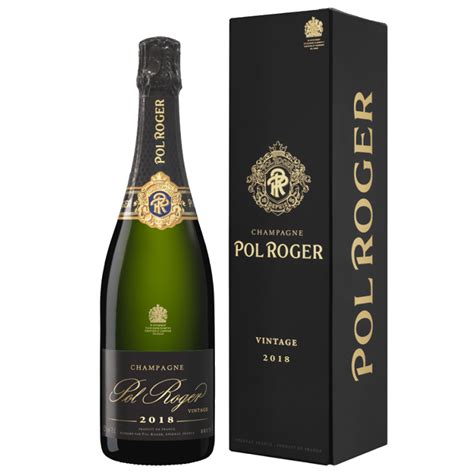 Pol Roger Brut 2018 Vintage Champagne 75cl Limited Edition Luxury