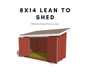 Lean To Shed Plans Fi Myoutdoorplans