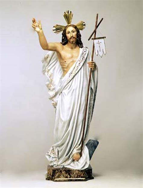 Risen Christ Statue #R-203 40"H. - McKay Church Goods